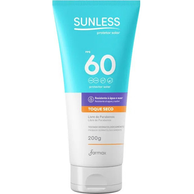 PROTETOR SOLAR SUNLESS FPS60 200G (12)