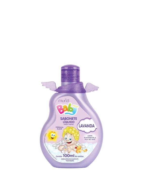 SAB LIQ MURIEL BABY 100ML LAVANDA (12)