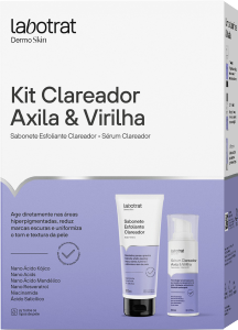 KIT CLAREADOR LABOTRAT DERMO SKIN AXILA E VIRILHA (12)