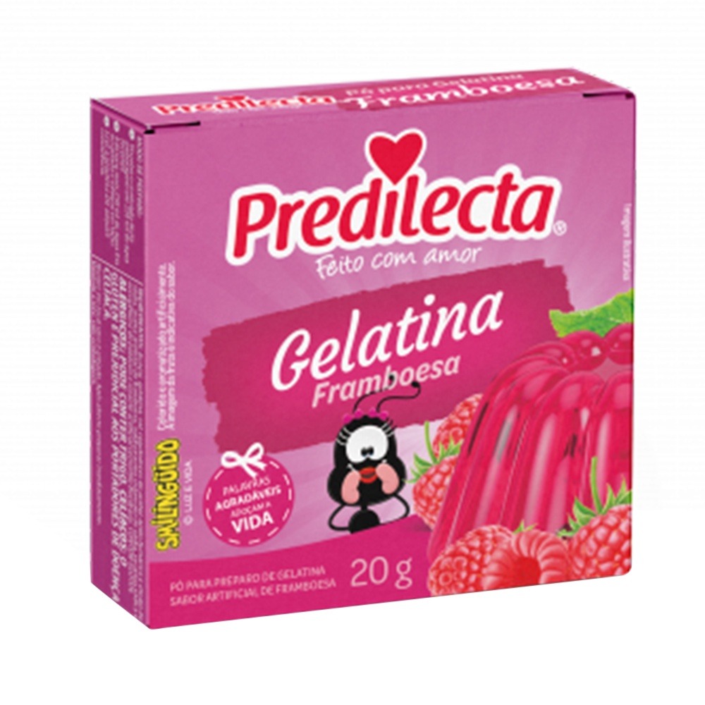 GELATINA PREDILECTA 20GR FRAMBOESA (36)