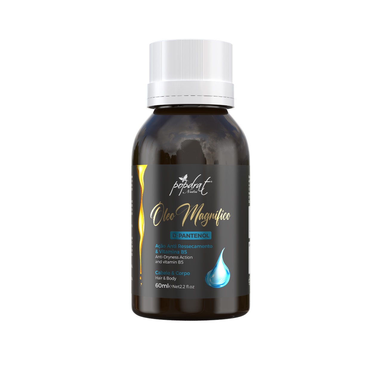OLEO POPDRAT 60ML MAGNIFICO D PANTENOL (12)