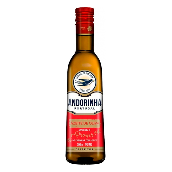AZEITE TIPO ÚNICO ANDORINHA VIDRO 500ML (12)