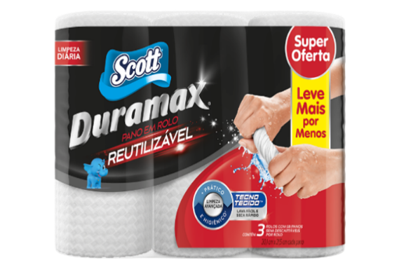 PANO SCOTT DURAMAX 20,1 X 21,5CM BRANCO 58X3 (08)