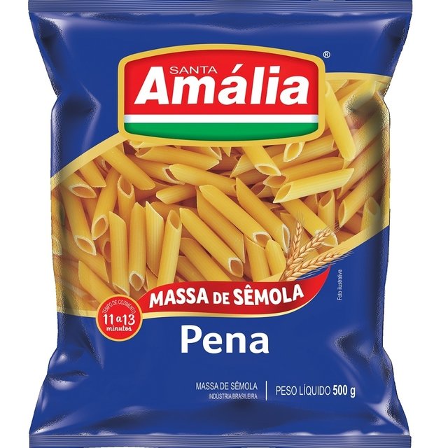 MACARRÃO PENA SEMOLA STA AMÁLIA 500GX20