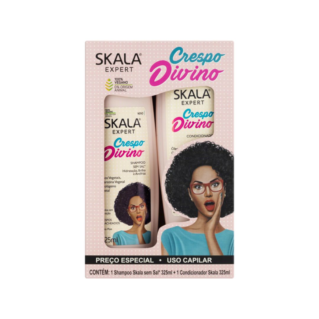 KIT SKALA SH+COND 325ML CRESPO DIVINO (6)