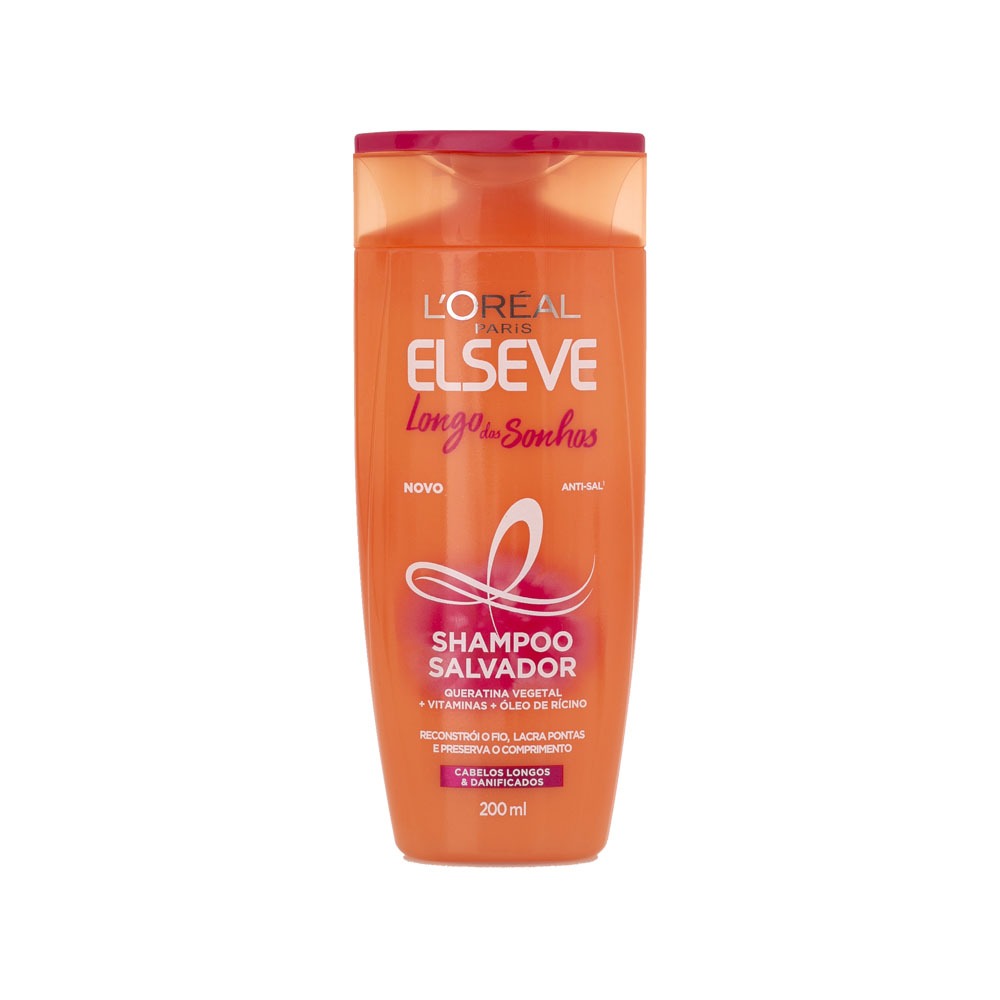SHAMPOO ELSEVE 200ML LONGO DOS SONHOS (12)