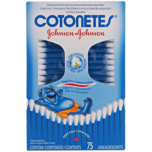 HASTES FLEXIVEIS COTONETES 75UN (60)