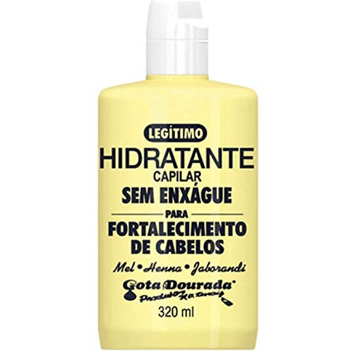 CREME PENTEAR GOTA DOURADA 320ML FORTALECIMENTO (12)