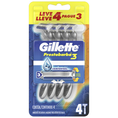 APARELHO BARBEAR PRESTOBARBA ULTRA 3 GRIPARA LV4 PG3 (36)