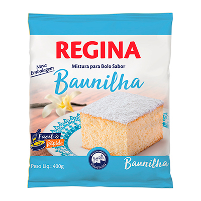 MISTURA BOLO REGINA BAUNILHA 400G (12)