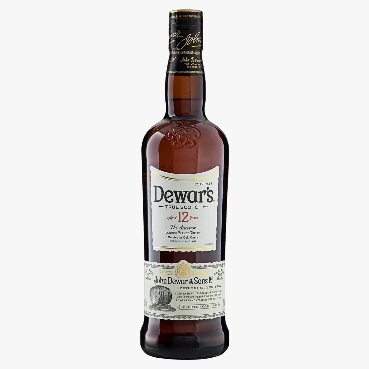 BEB DEWAR'S WHISKY IMP 750ML 12 ANOS (12)