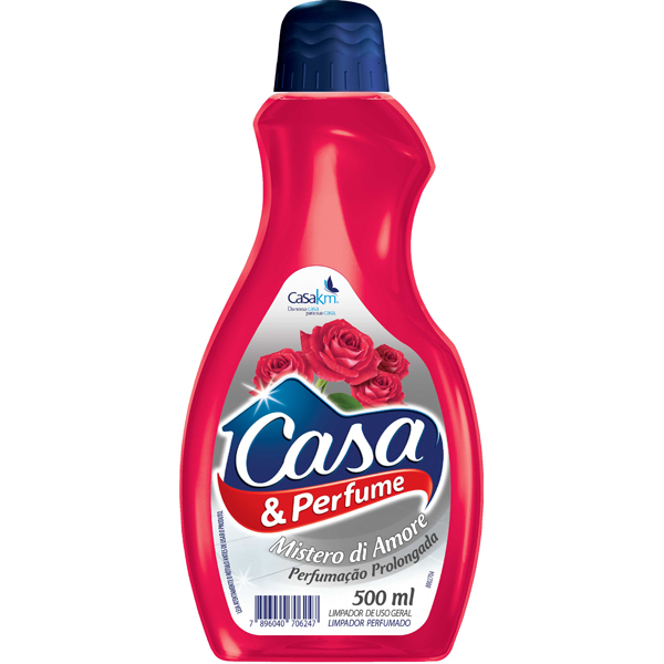 LIMPEZA  CASA E PERUMADA 0500ML AMORE VERMELHO (12)