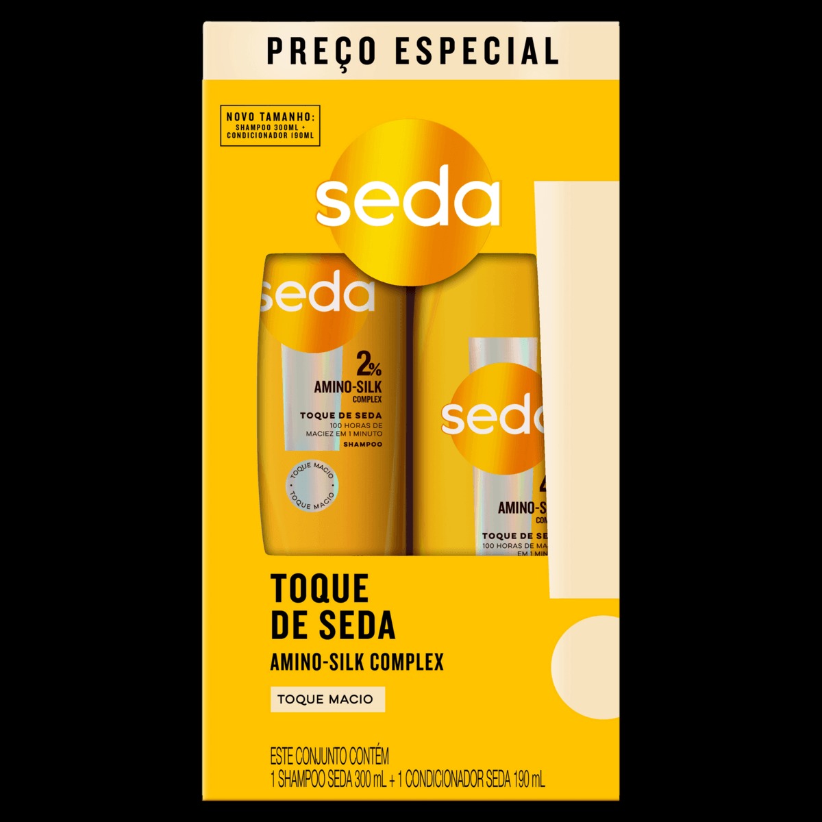 SH SEDA KIT 300ML+COND 190ML TOQUE DE SEDA (15)