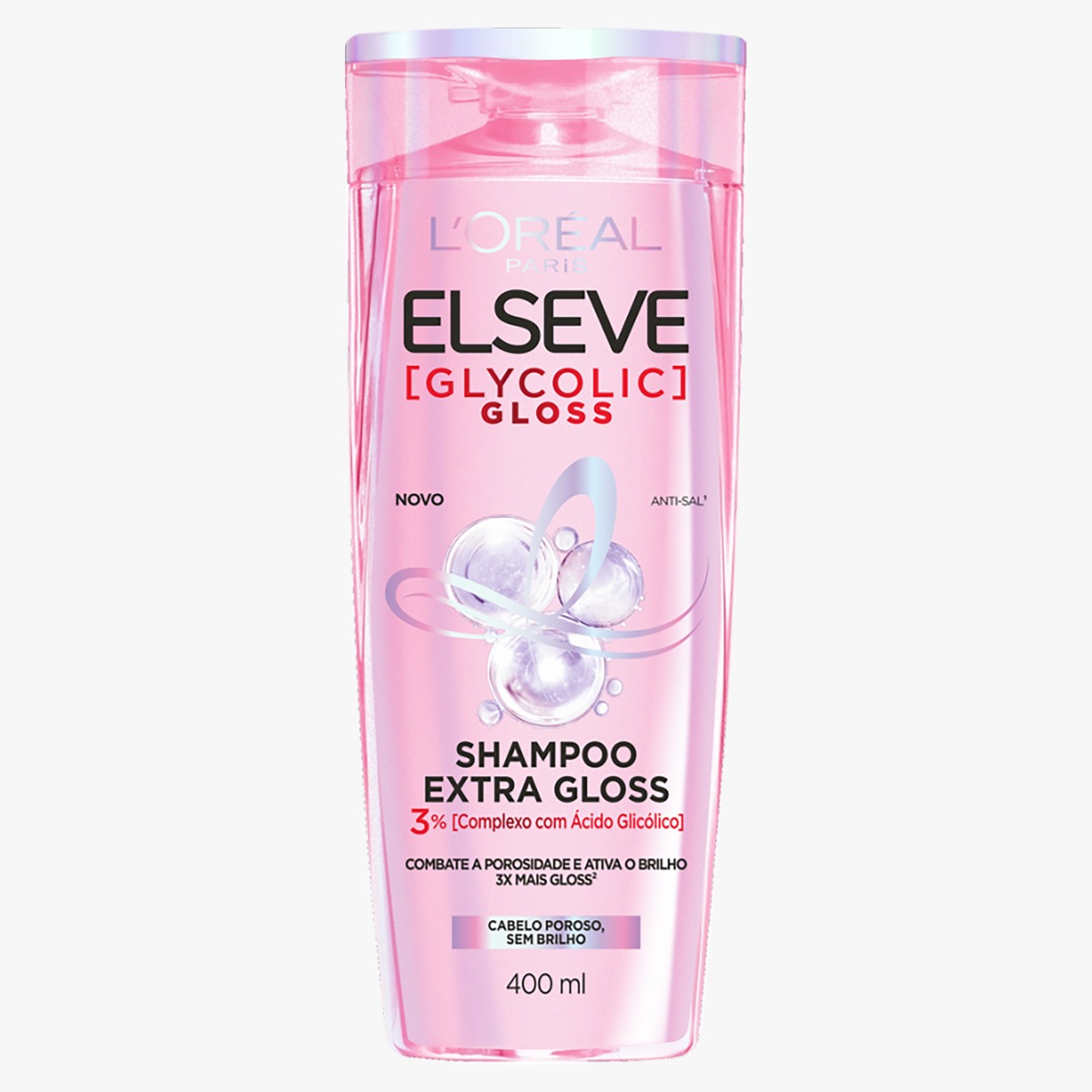 SHAMPOO ELSEVE 400ML GLYCOLORAMA IC GLOSS (12)