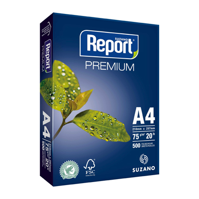 PAPEL A4 REPORT SUZANO PREMIUM 500FL (10)