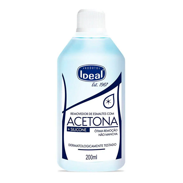 ACETONA IDEAL C SILICONE REM 200ML (12)