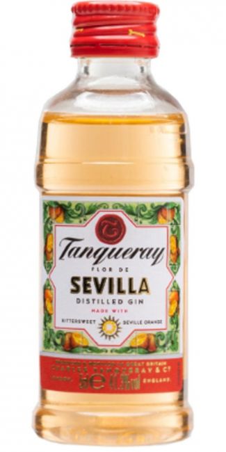 BEB GIN TANQUERAY IMP 050ML SEVILLA (120)