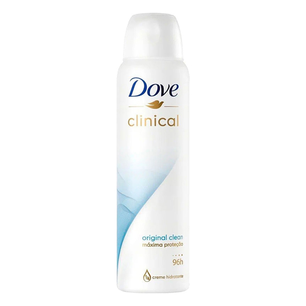 DES DOVE AERO 150ML/87G CLINICAL FEM ORIGINAL CLEAN (12)