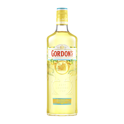 BEB GIN GORDONS IMP 700ML SICILIAN LEMON (6)