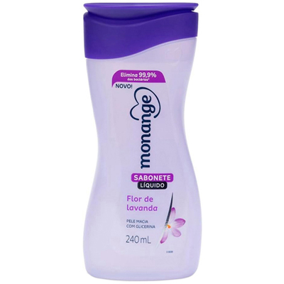 SAB LIQ MONANGE 200ML REFIL FLOR LAVANDA (12)