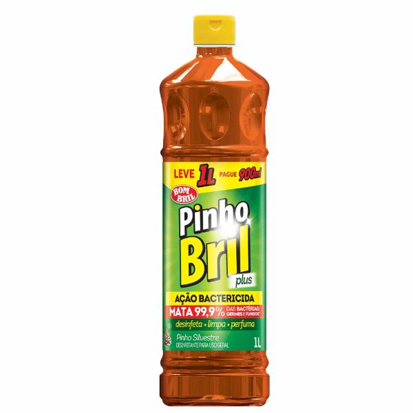 DESINF PINHO BRIL SILV PLUS L1000P900ML (12)