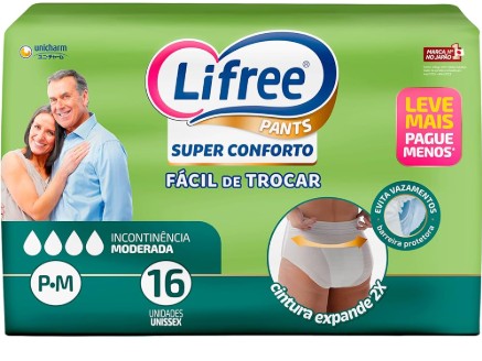 FR GERIATRICA LIFREE S CONFORTO JUMBO 16UN P/M (4)