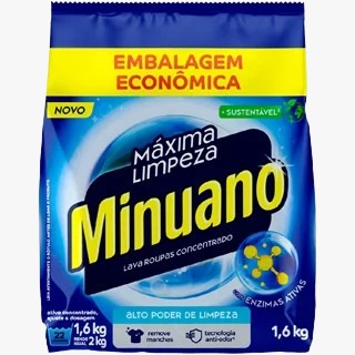 SABAO EM PO MINUANO 1,6KG SACHE AZUL (10)
