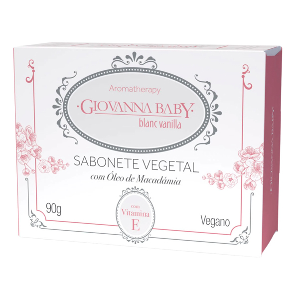 SABONETE GIOVANA BABY90G BLANC VANILLA (48)