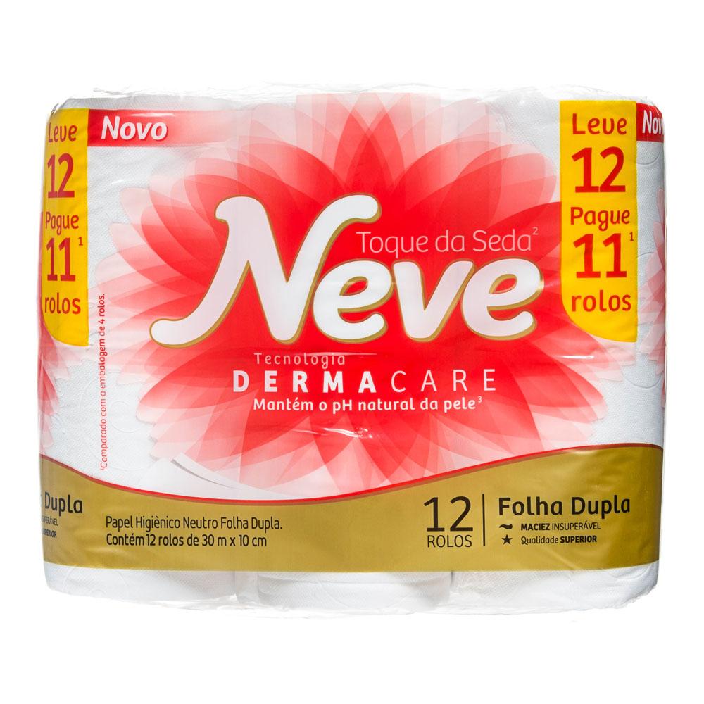 PAPEL HIGIÊNICO NEVE FOLHA DUPLA 40X6 (10)
