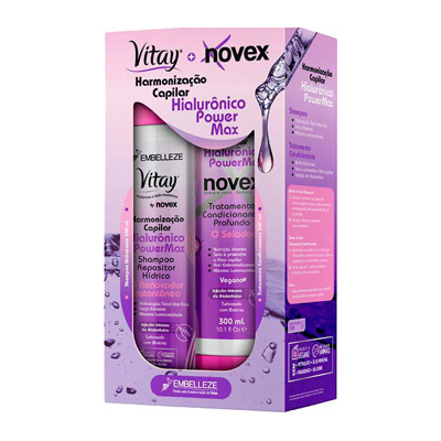SH+COND NOVEX VITAY 300ML HARMONIZACAO CAPILAR (12)