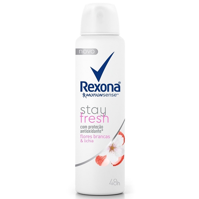 DESODORANTE REXONA AEROSSOL 150ML/90G FEMININO FLORES BC LICH (12)