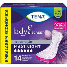 ABS TENA LADY DISCREET MAXI NIGHT 14UN (4)