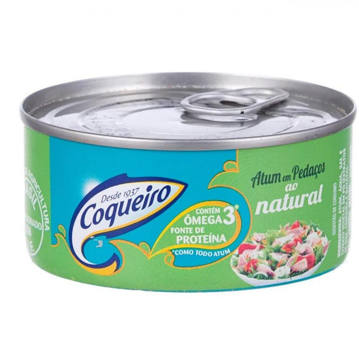 ATUM PEDAÇOS NATURAL COQUEIRO 170GX6 (24)
