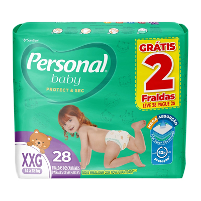 FRALDA PERSONAL PROTECTE MEGA XXG L28P26UN (9)