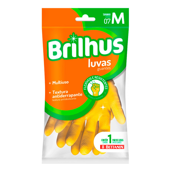 LUVA BRILHUS MULTI USO M AMARELO (12)