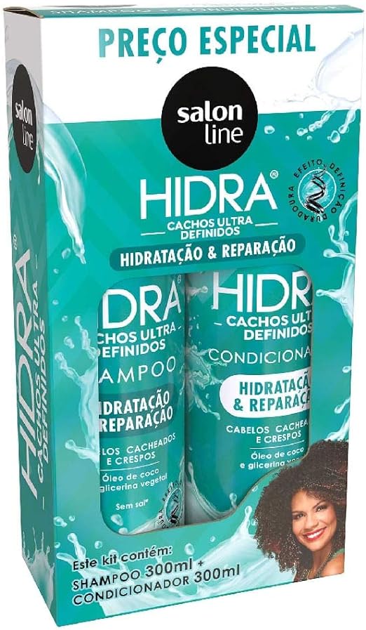 KIT SH 300ML+COND 200ML SALON LINE ABACATE (6)