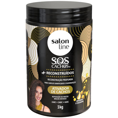 ATIVADOR SALON LINE 1KG CACHOS SOS ARGININA (6)