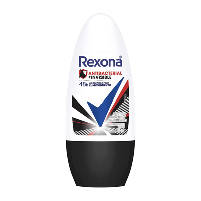 DES REXONA ROLL ON 50ML FEM ANTIBAC INVISIBLE (12)