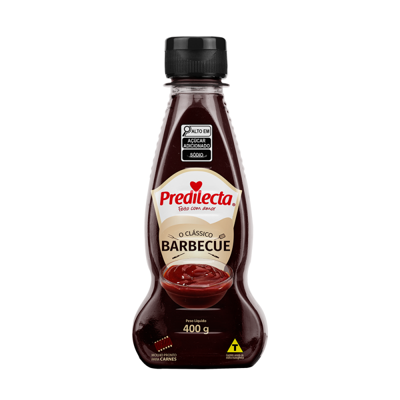 MOLHO BARBECUE PREDILECTA 400G PET (24)