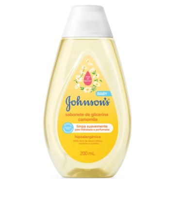 SAB LIQ JOHNSON BABY 200ML CAMOMILA (12)