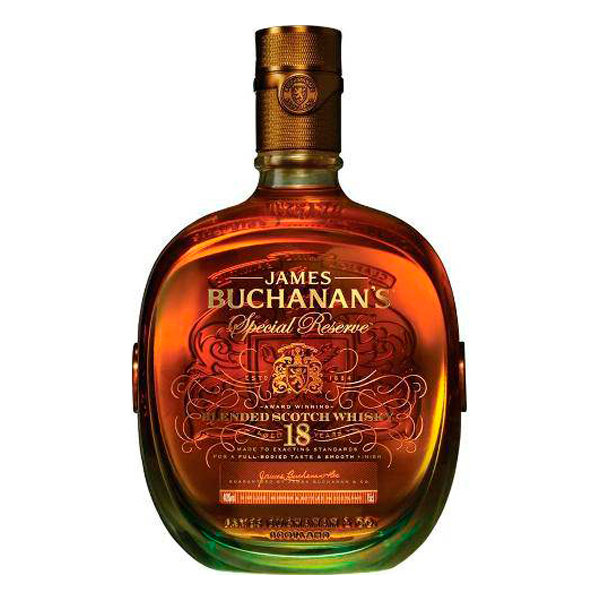 BEB WHISKY BUCHANANS IMP 0750ML 18ANOS ESP RESERVE (6)