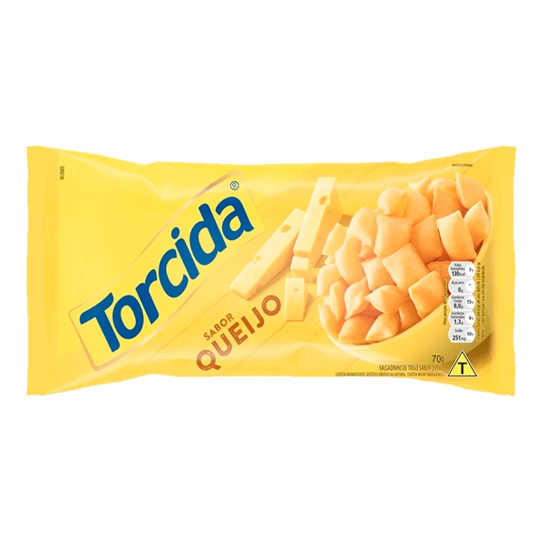 SALGADINHO TORCIDA 70G QUEIJO (20)