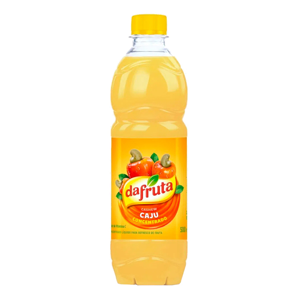 SUCO CONCENTRADO DAFRUTA 0500ML CAJU (12)