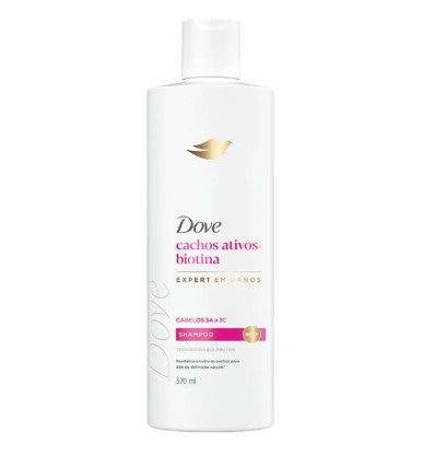 SH DOVE 370ML CACHOS+BIOTINA (12)