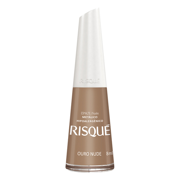 ESM RISQUE BL 8ML MET OURO NUDE (144)