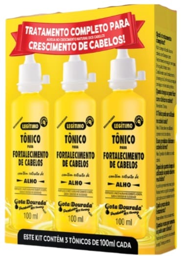 TONICO GOTA DOURADA 100ML 3UN FORTALECIMENTO (12)