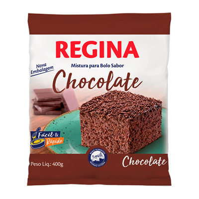 MISTURA BOLO REGINA CHOCOLATE 400G (12)