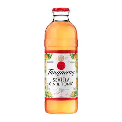 BEB GIN TONIC TANQUERAY NAC 275ML VIDRO SEVILLA (12)