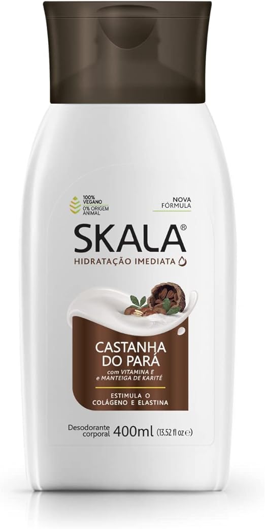 HIDRATANTE SKALA 400ML CASTANHA PARA (12)