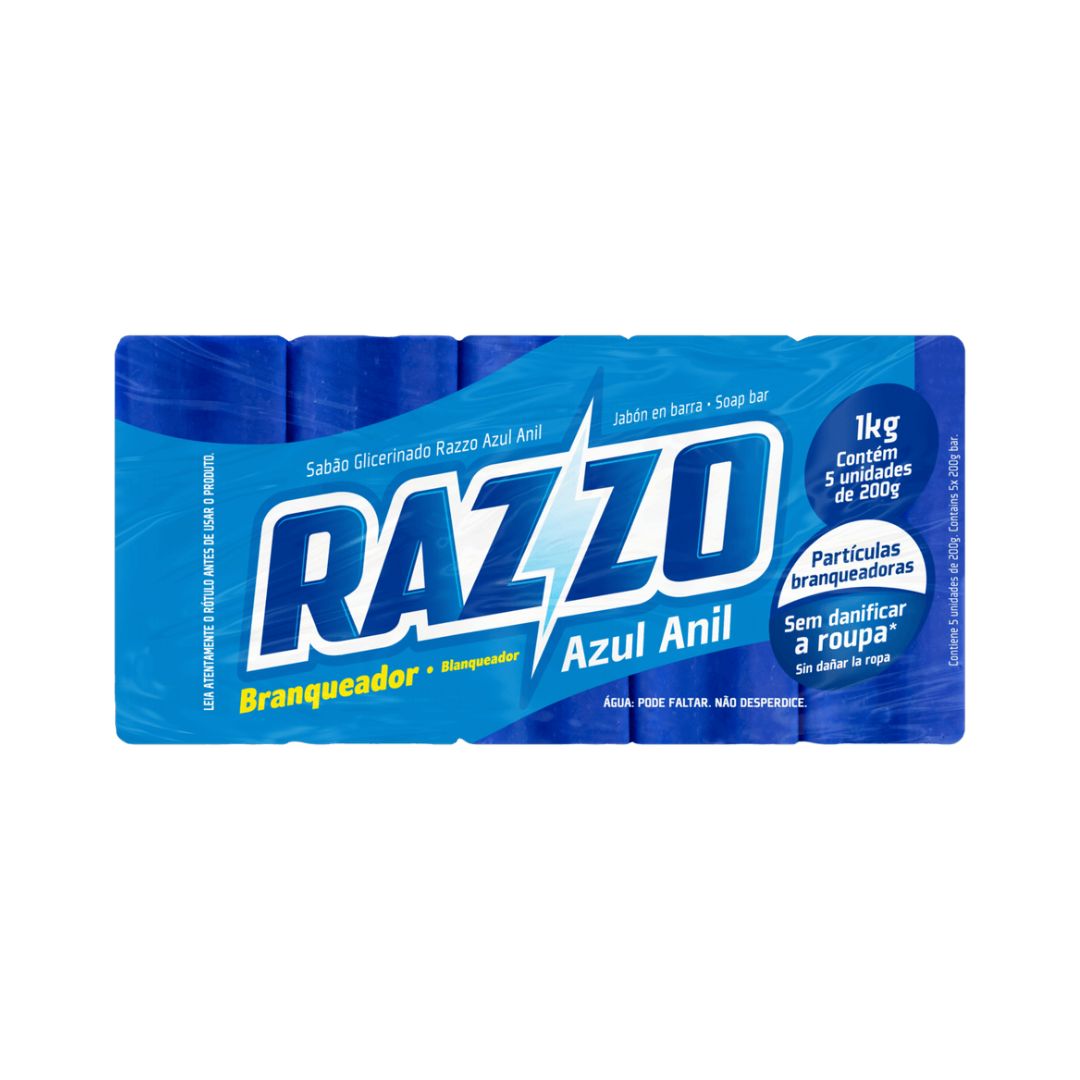 SABAO RAZZO ANIL AZUL 5X200G (12)